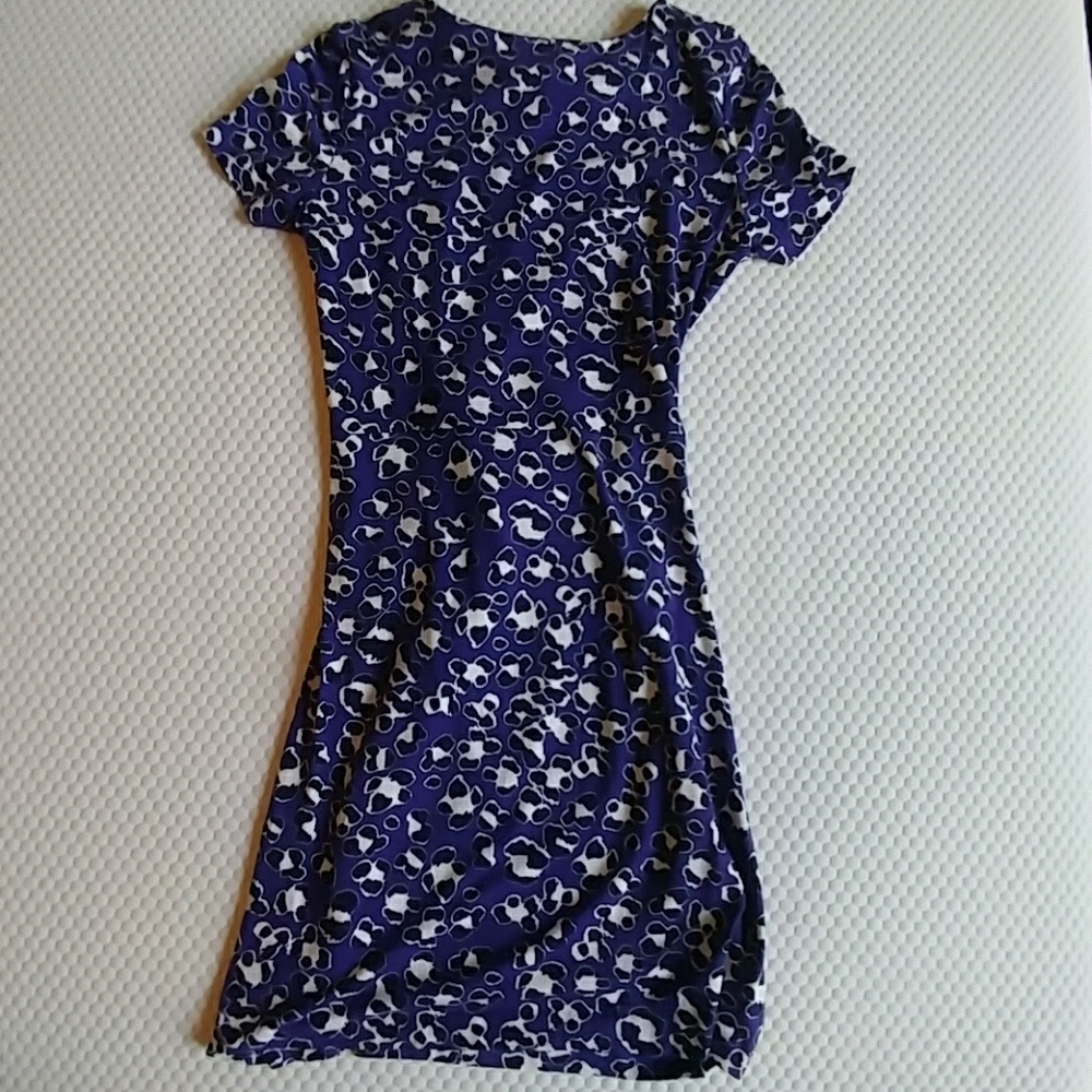Faux Wrap Cheetah Dress - Like new! - Picture 5 of 8
